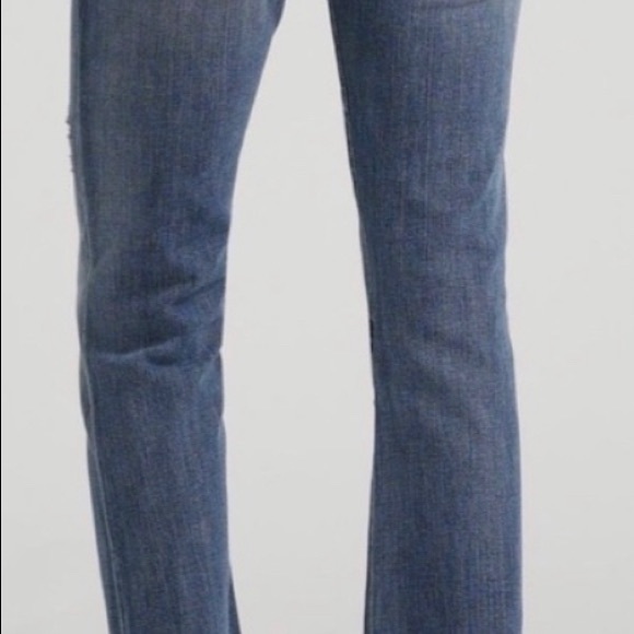 Seven For All Mankind Women's Distressed
Bootcut Denim Jeans Size 28 - Picture 2 of 10